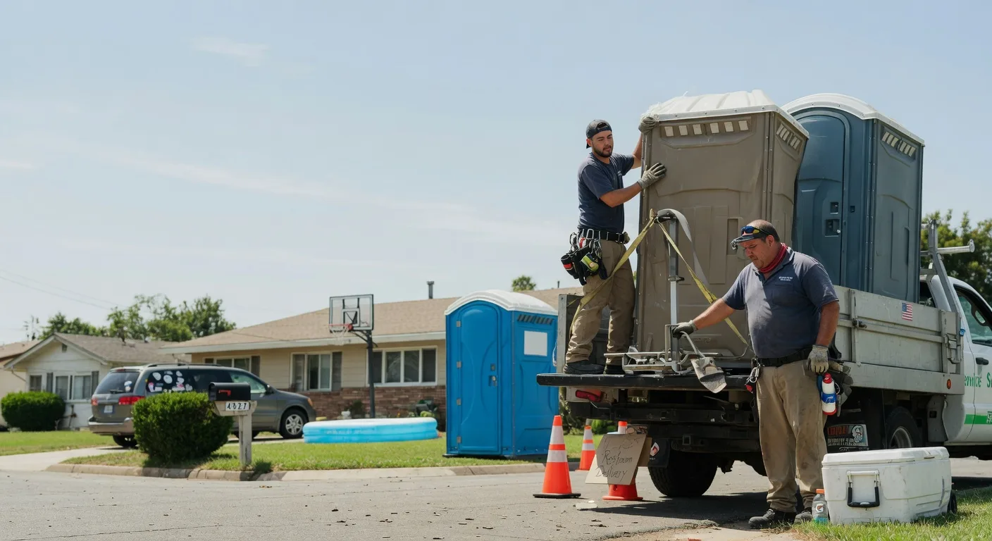 Porta Potty Rental in Farmland, IN near me