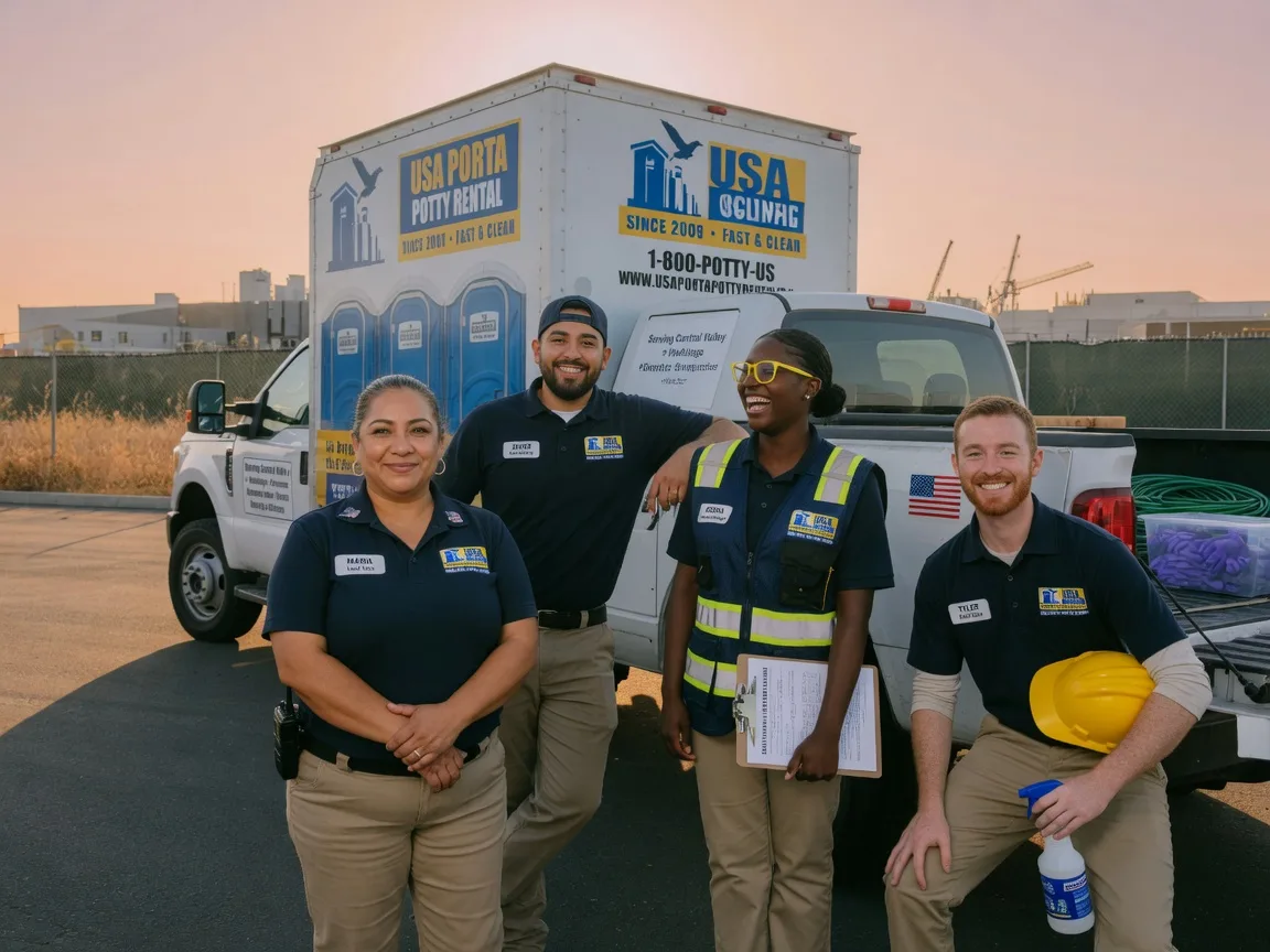 Portable Toilet Rental company in Farmland, IN