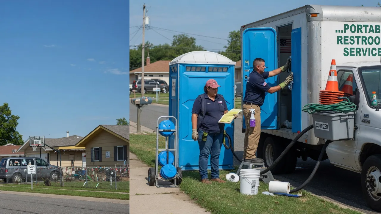 Portable Toilet Rental in Farmland, IN near me